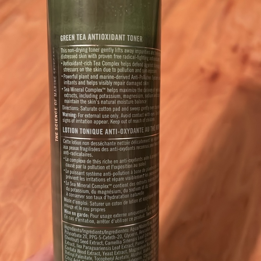 h2o+ Marine Defense Green Tea Antioxidant Face Toner, NWT - Picture 3 of 5
